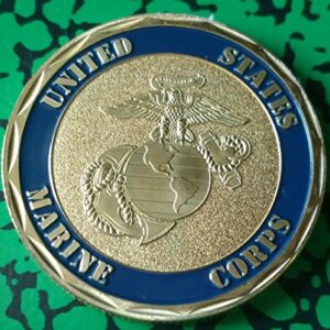 Marine Corps 5th Marine Regiment Military Colorized Challenge Art Coin