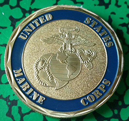 Marine Corps 5th Marine Regiment Military Colorized Challenge Art Coin