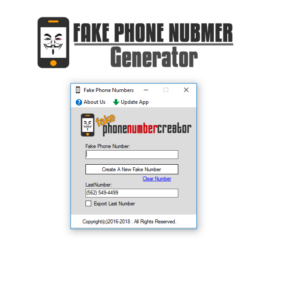 Fake Phone Number Creator [Download]