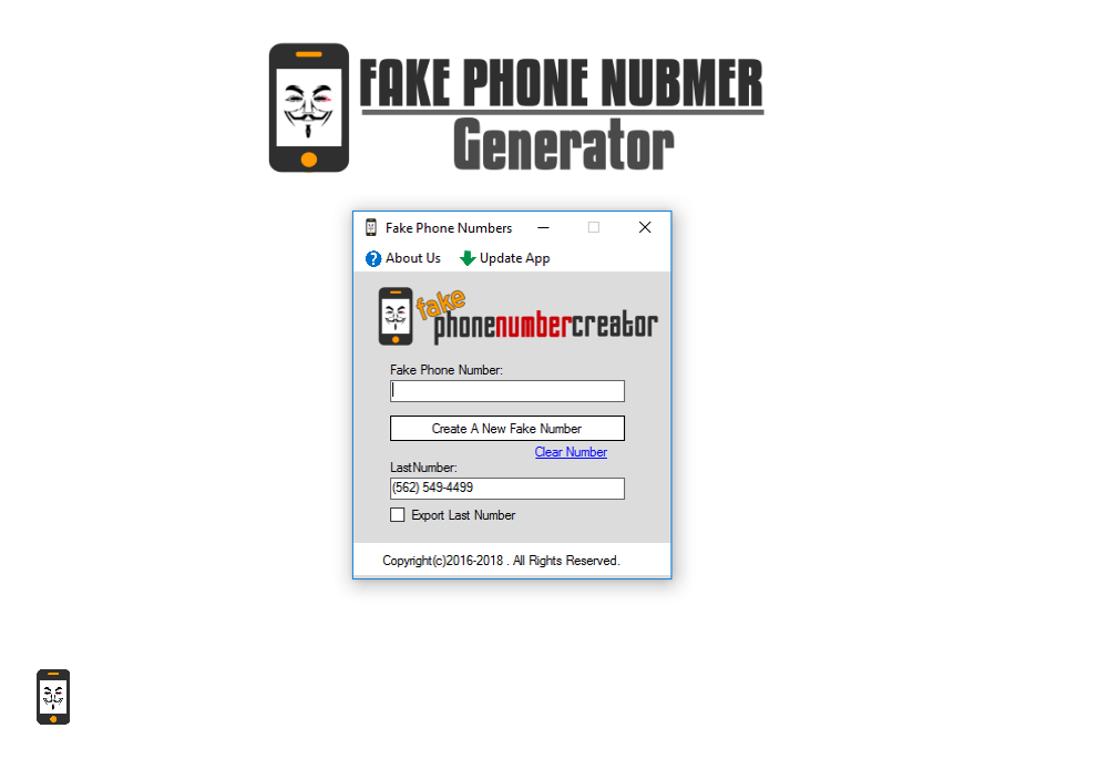 Fake Phone Number Creator [Download]
