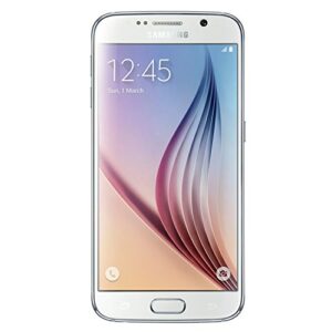 samsung galaxy s6 g920a 32gb unlocked gsm 4g lte octa-core smartphone w/ 16mp camera - white pearl