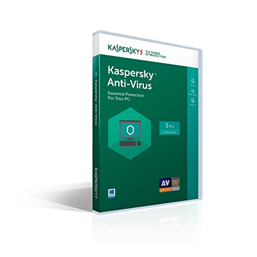 Kaspersky Lab Anti-Virus 2017 - 3 Device/1 Year/[Key Code] (includes 2015 Award)