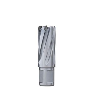 euroboor annular cutter - 7/8" diameter tct/carbide cutter & pin with 1" cut depth & weldon shank - hms.7/8