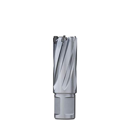 EUROBOOR Annular Cutter - 7/8" Diameter TCT/Carbide Cutter & Pin with 1" Cut Depth & Weldon Shank - HMS.7/8