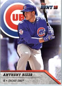 2016 topps bunt #106 anthony rizzo chicago cubs baseball card