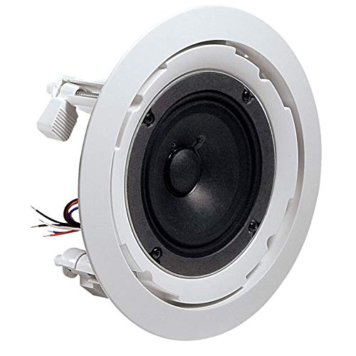 JBL Professional HPD8124 Full-range 4-inch In-Ceiling Loudspeaker, White