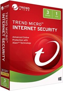 trend micro internet security | 2018 (3 pc's- 1 year) media less- download
