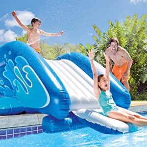 Intex 58849EP Kool Splash Durable Vinyl Inflatable Play Center Swimming Pool Water Slide with Built In Sprayers for Kids and Adults, Age 6 and Up