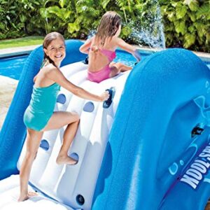 Intex 58849EP Kool Splash Durable Vinyl Inflatable Play Center Swimming Pool Water Slide with Built In Sprayers for Kids and Adults, Age 6 and Up