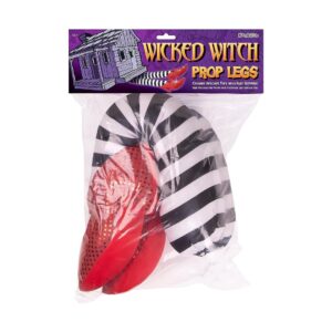 Kangaroo Wicked Witch Legs Decoration – Halloween Witch Legs for Wreath, Yard Stake – Upside Down Witches Legs for Spooky Party, Lawn, Garden – Hidden Funny Witch Décor –1 Pair (18 inches)