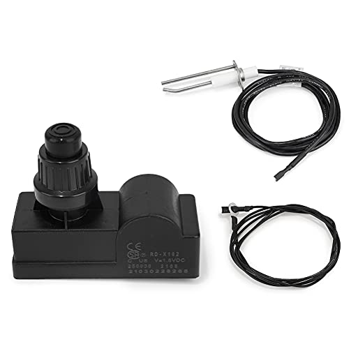 Stanbroil Fire Pit Push Button Ignition Kit with 2 Outlet and Ground Wire for Fire Pit Gas Burner System, AAA Battery