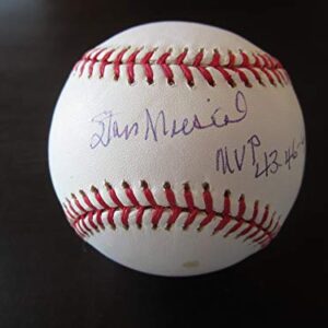 Stan Musial Autograph/Signed Baseball St. Louis Cardinals MVP 43-46-48