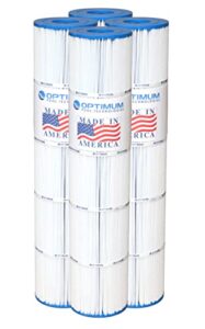 pool filter 4-pack filter cartridges compatible replacement for swimclear c5030, c5500, c-5520 cartridge filter, cx1380re and unicel c-7490