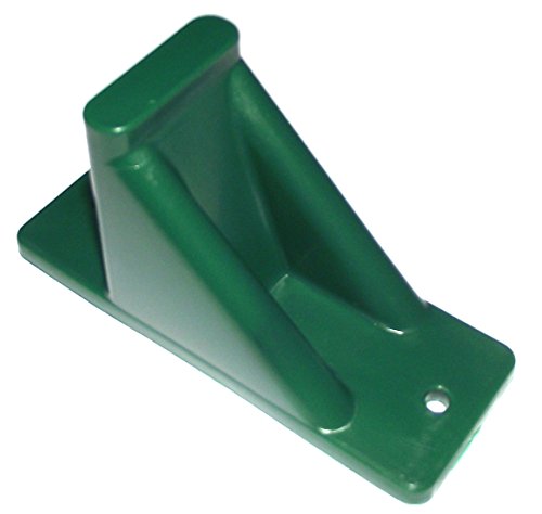 JSP Manufacturing Green Plastic Mini Roof Snow Ice Guard - Multi-Quantity Pack | Prevents Sliding Snow Stops Buildup (50)