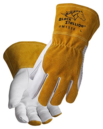 Black Stallion REVCO - GM1510 - MEDIUM Revco BSX Comfortable and High-Dexterity MIG/TIG Welding Glove, Medium