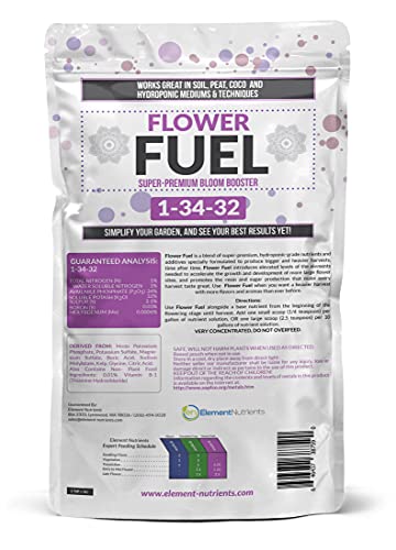 Flower Fuel 1-34-32, 1000g - The Best Flower Additive for Bigger, Heavier Harvests (1000g)