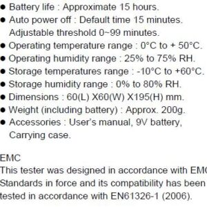 EMF Meters Combo Gauss Magnetic Field Meter and EMF RF Meter detectors