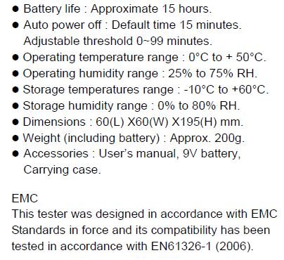 EMF Meters Combo Gauss Magnetic Field Meter and EMF RF Meter detectors