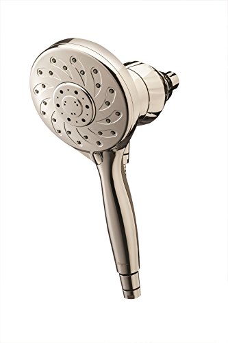 Culligan S-H200-C Hand-Held Showerhead with Magnetic Base and Filter, 10,000 Gallon, Brushed Chrome