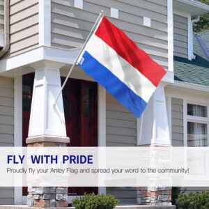 Anley Fly Breeze 3x5 Foot Netherlands Flag - Vivid Color and Fade Proof - Canvas Header and Double Stitched - Holland National Flags Polyester with Brass Grommets 3 X 5 Ft