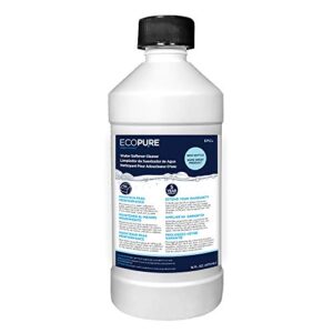 ecopure epcl water softener cleaner, 16 fl oz (pack of 1), off- white