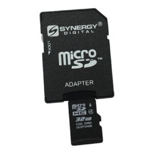 synergy digital camera memory card, compatible with polaroid snap instant digital camera, 32gb micro sd secure digital memory card