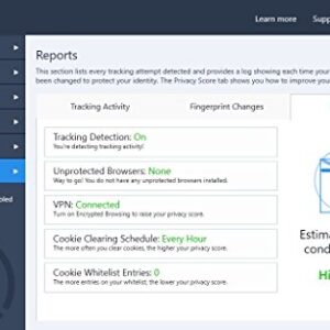 TrackOFF Elite VPN and Online Privacy Protection Software, 1 Year (3-Users)