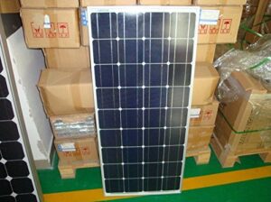 gowe 300w monocrystalline solar panel 18v 17% charge efficiency
