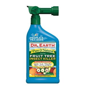 dr. earth 8009 final stop fruit killer (32 oz.) tree & shrub insect control