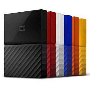 Western Digital 4TB Black My Passport Portable External Hard Drive - USB 3.0 - WDBYFT0040BBK-WESN