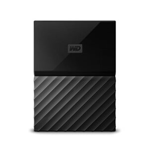 wd 2tb black my passport  portable external hard drive - usb 3.0 - wdbyft0020bbk-wesn