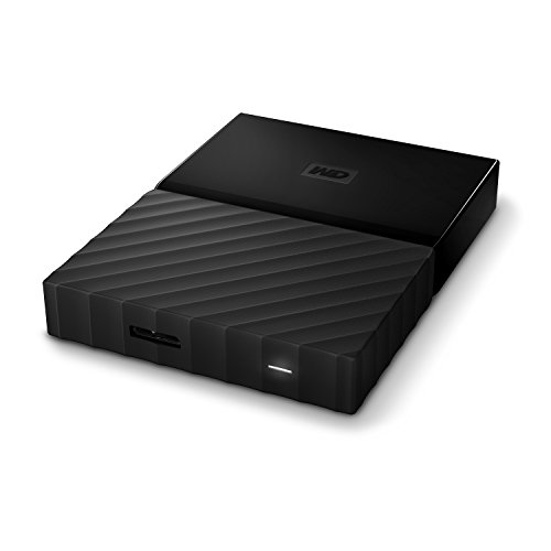 WD 2TB Black My Passport  Portable External Hard Drive - USB 3.0 - WDBYFT0020BBK-WESN