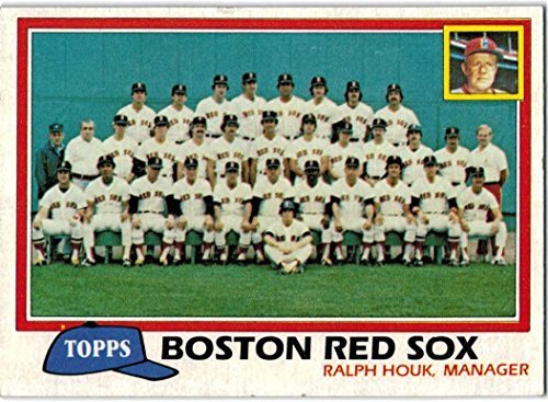 1981 Topps Boston Red Sox Team Set with Yaz - Carlton Fisk - Jim Rice - Eckersley - 28 MLB Cards