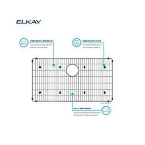 Elkay LKOBG1616SS Bottom Grid, Stainless Steel