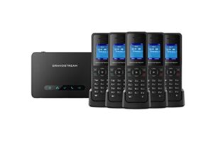grandstream dp750 long-range dect base station + dp720 5-units dect hd handset