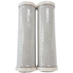 cfs – 2 pack carbon water filter cartridges compatible with rif-5 models – remove bad taste & odor – whole house replacement filter cartridge – 0.5 micron – white