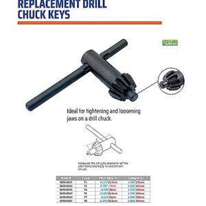 HHIP 3070-0049 0.312" Pilot Drill Chuck Key, Fits HHIP 1/2" and HHIP 5/8" Chucks and Only Other Brand Chucks That Accept a Key with a 0.312" Pilot