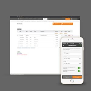 time tracker + billing, 2 users