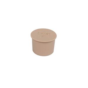 SummitLink Pool Fence Hole Cover Deck Patio Ground Caps (30, Almond Beige)