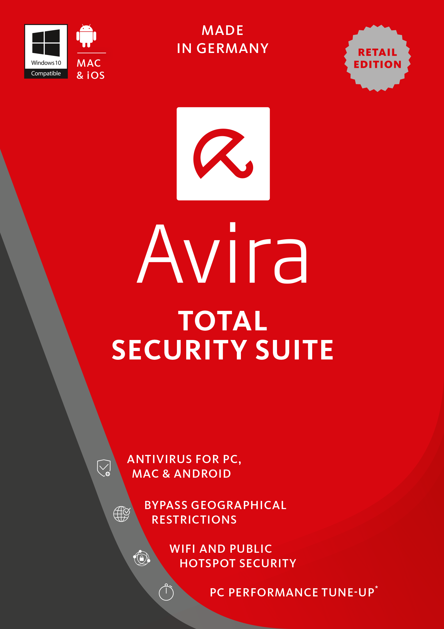 Avira Total Security Suite 2017 | 5 Device | 1 Year | Download [Online Code]