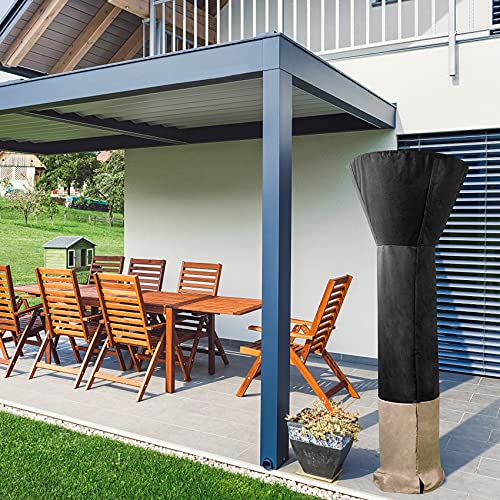 Stanbroil Standup Patio Heater Cover, Waterproof Heater Cover for Outdoor with Zipper, 85'' H x 33" D x 15-1/2" Base