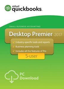 intuit quickbooks desktop premier 2017 - 5-user