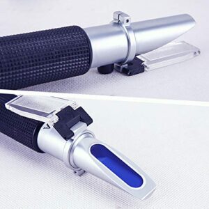 Brix Refractometer with ATC, Brix 0-32, Hydrometer in Wine Making, Homebrew Kit (0~32%)