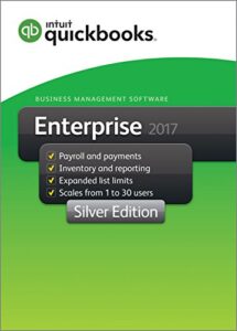 quickbooks enterprise 2017 silver edition, 1-user (1-year subscription)