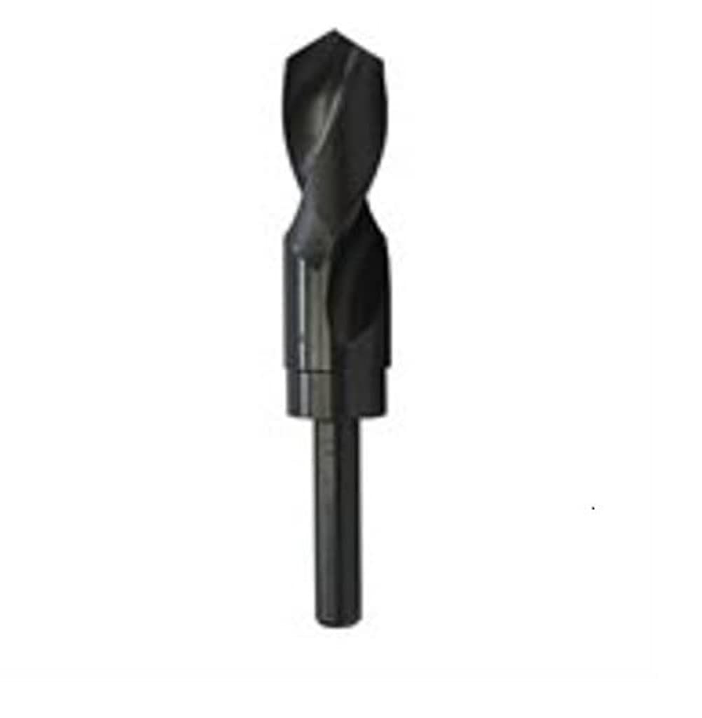 HHIP 5000-0050 17/32" High Speed Steel Silver and Deming Drill, 118 Degree Drill Point, 1/2" Straight Shank, 6" OAL