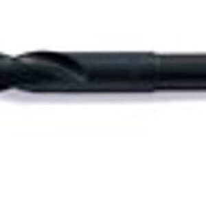 HHIP 5000-0050 17/32" High Speed Steel Silver and Deming Drill, 118 Degree Drill Point, 1/2" Straight Shank, 6" OAL