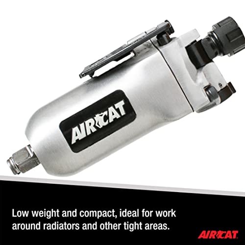 AIRCAT Pneumatic Tools 1320: 3/8-Inch Butterfly Impact Wrench with Built-In Air Inlet100 ft-lbs