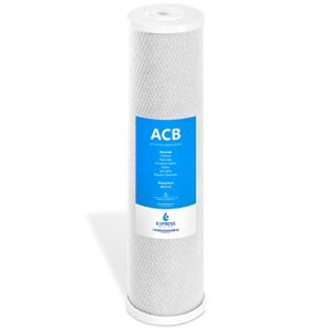 express water activated carbon block replacement filter acb large capacity water filter whole house filtration 5 micron