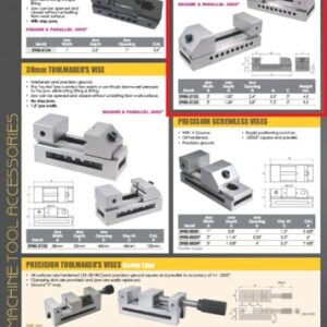 HHIP 3900-0123 3" Parallel Vise Without Slot