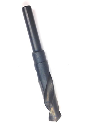 HHIP 5000-0052 9/16" High Speed Steel Silver and Deming Drill, 118 Degree Drill Point, 1/2" Straight Shank, 6" OAL